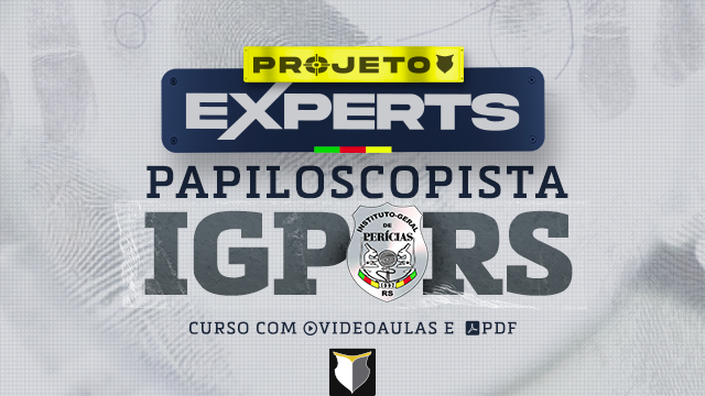 EXPERTS | Papiloscopista do IGP-RS